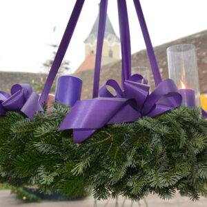 Adventmarkt im Brandlhof - Adventkranz