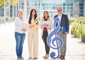 Eva Zeindl, Monika Ballwein, Sandra Polt und Harald Froschauer