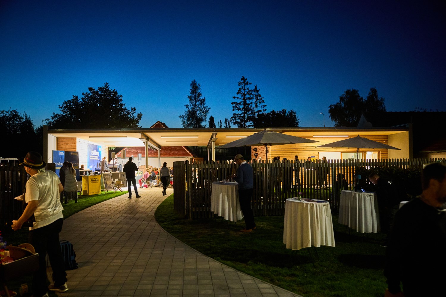 Kulturpavillon als Location für Afterwork-Partys