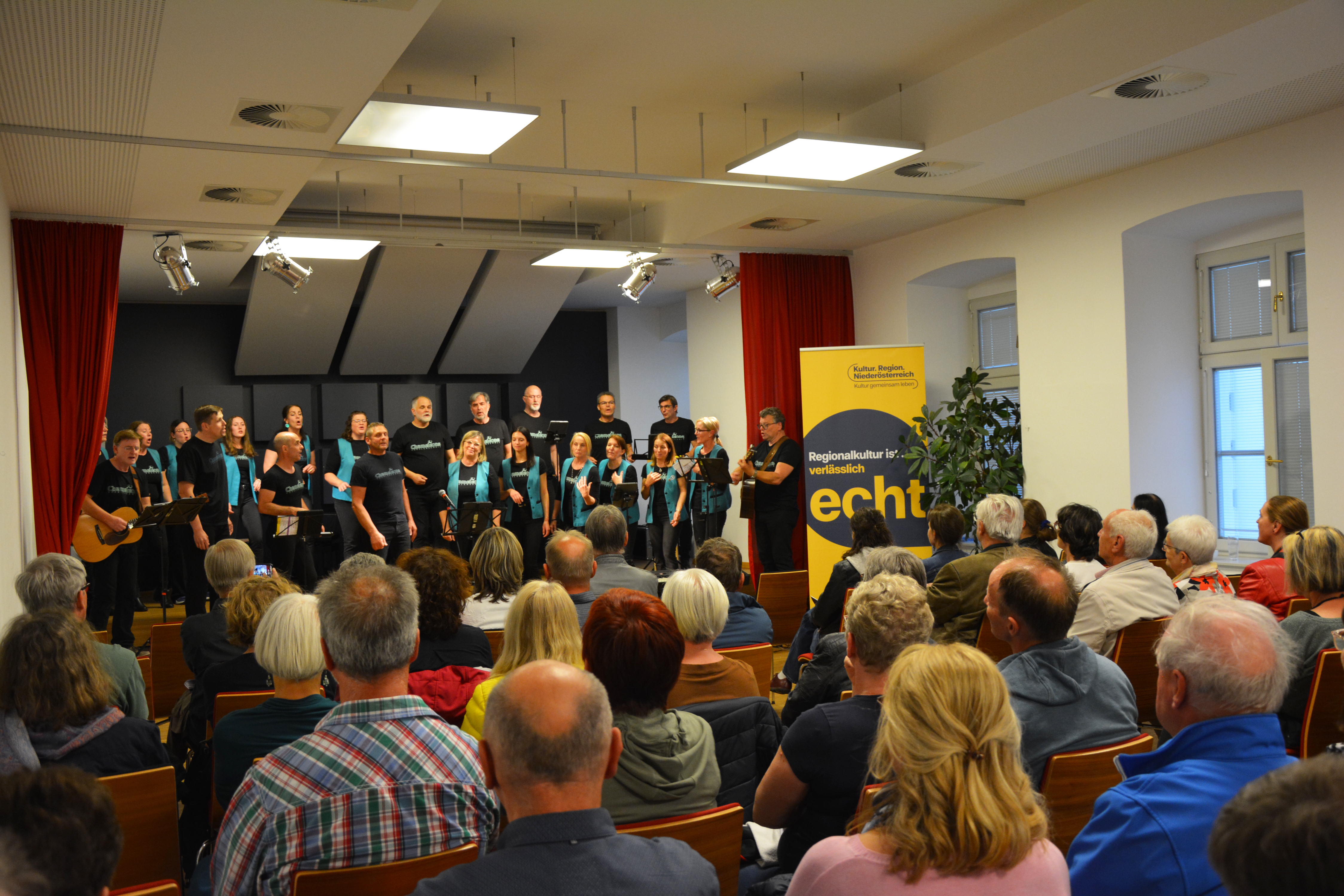 Vokalensemble CHAMELEONS in der Musikschule Krems.