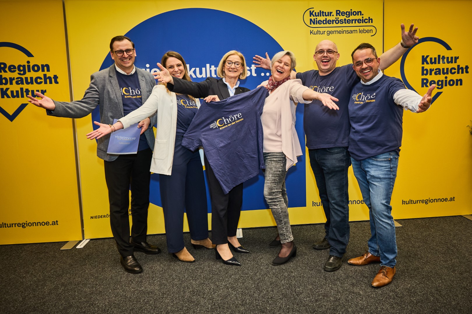 Präsentation Lange Nacht der Chöre 2026 mit Landeshauptfrau Johanna Mikl-Leitner