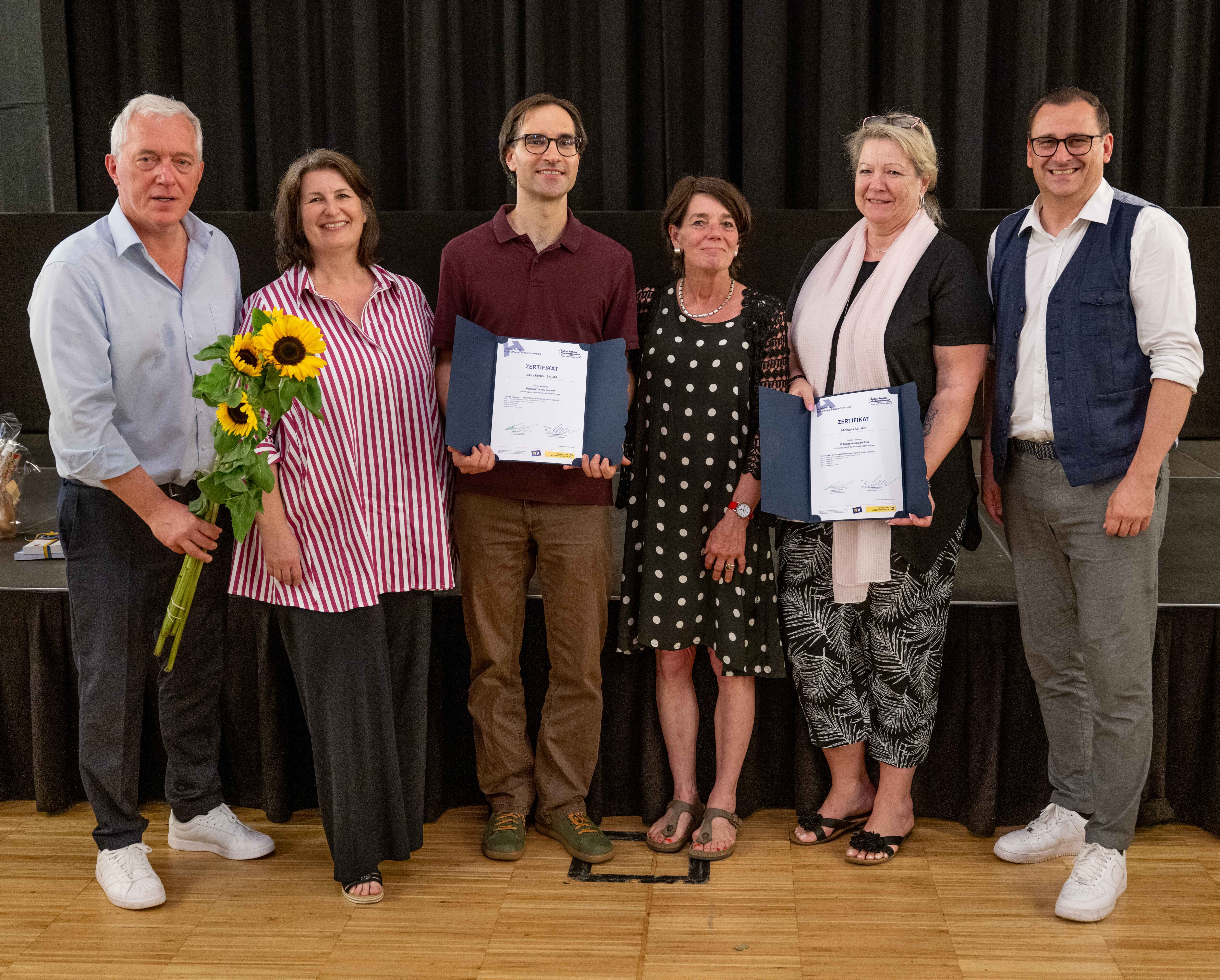 Absolvent und Absolventin aus dem Bezirk Horn