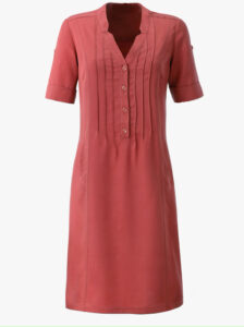 Kleid mit Biesen