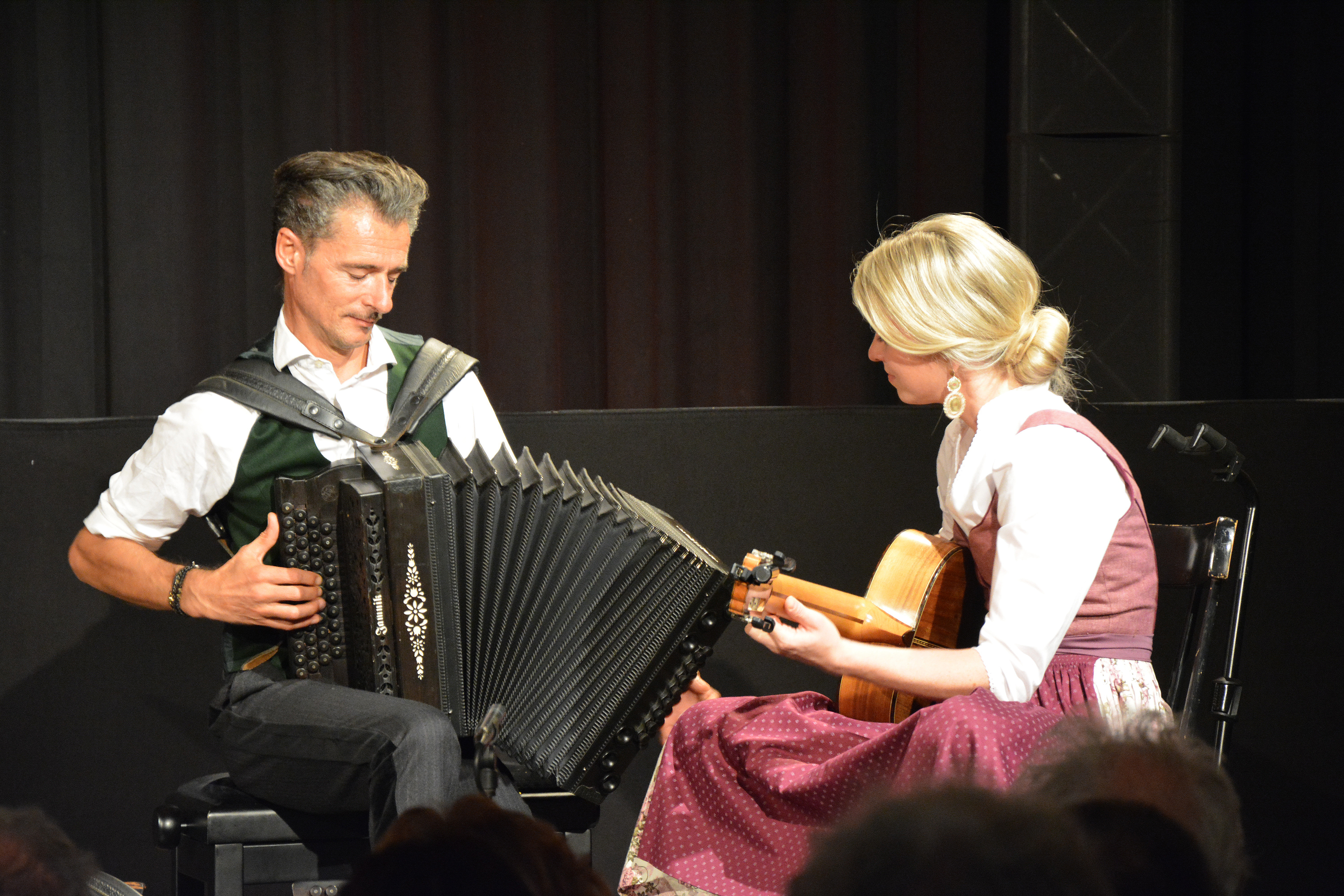 Herbert Pixner und Johanna Jamnik